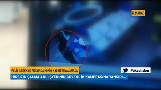 Polis İle Hırsız Arasında Nefes Kesen Kovalamaca