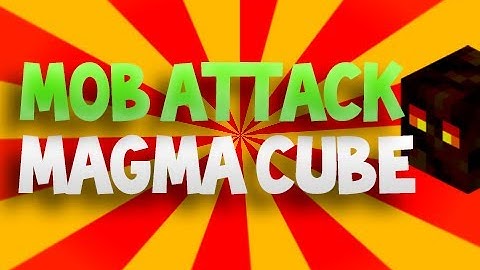 Minecraft Mob Attack! - Magma Cube