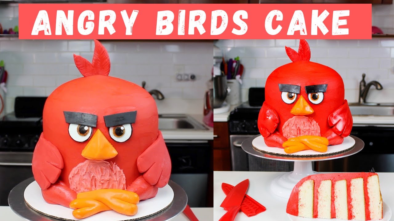 Angry Birds Cake | CHELSWEETS