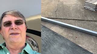 RV Fresh Water Tank Sag/Bulge Repair and Support