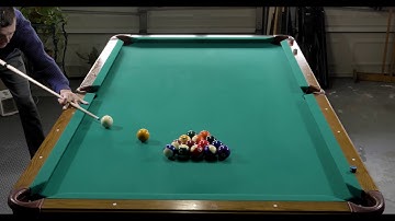 Off The Stack Break Shot (Straight Pool)
