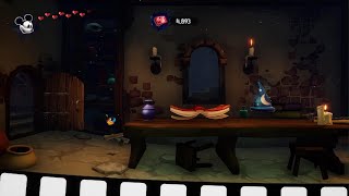 Disney Epic Mickey: Rebrushed- 2D PROJECTOR LEVEL- FANTASIA- Scene One