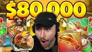 SPINNING IN BONUS AFTER BONUS WITH MASSIVE BETS ON BIG BASS AMAZON EXTREME!!!! screenshot 2