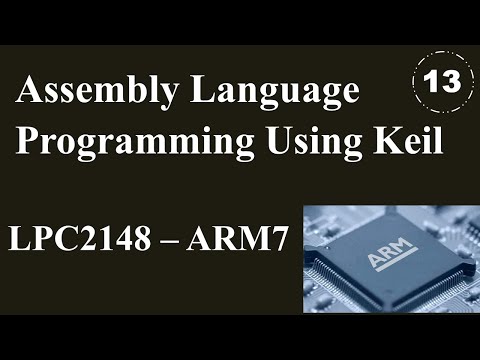Basic assembly language program for LPC2148, ARM7 using Keil IDE
