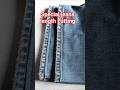 special jeans length cutting #ussewtips #denimshorts #trick#viral#shorts