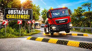 Trucks Cars Vs Speed bumps | Buses vs Massive Speed bumps – BeamNG.Drive #1