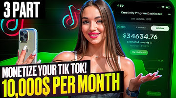 Monetize TikTok Like a Pro and Hit $10,000/Month Fast!