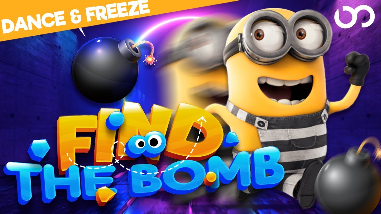 Dance • Freeze • Find the Bombs 💣 Minions Brain Break 💣 Just Dance