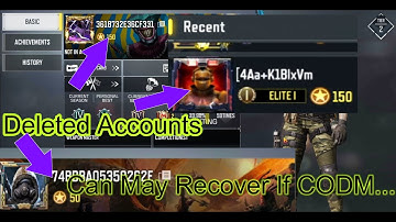 😥Deleted Accounts Can Be Recovered If CODM...