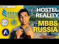 Inside MBBS Russia Hostel 🇷🇺 (FEFU Tour) + Scam Truth ⚠️
