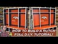 How to Build a Bedroom Hutch or Mudroom Hutch with DIY PETE