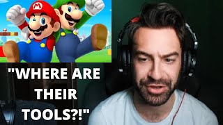 Real Plumber Reacts to Mario Bros