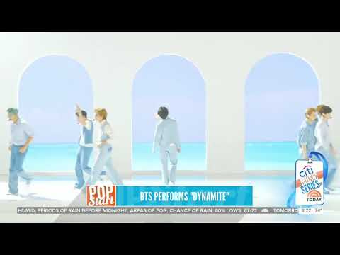 BTS (방탄소년단) - Dynamite [Live Performance] at NBC Today City Music Show