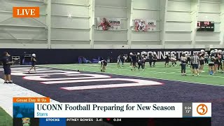 UConn football preparing for the new season