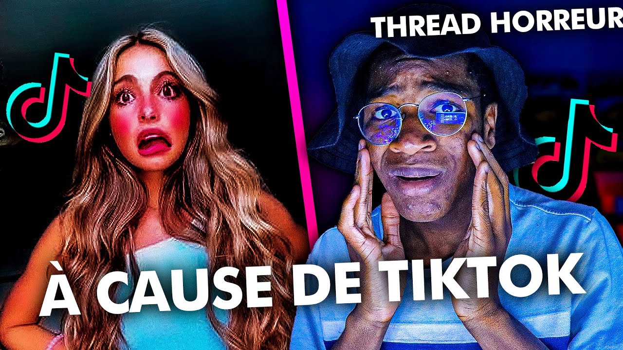 AGRESSÉ PAR UN FOU A CAUSE DE TIKTOK ( thread horreur animé )