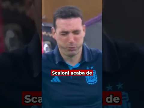 Scaloni da una triste noticia sobre Messi