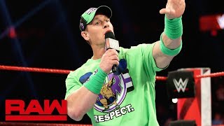 John Cena Fait Son Retour Pour Lancer Raw Reunion  Raw Reunion, Le 22 Juillet 2019