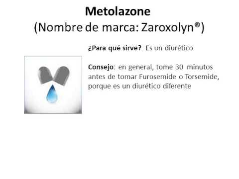 Video: Este metolazona un diuretic?