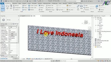 Text in Revit - Creating model text in Revit