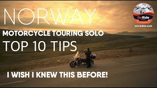 Top 10 Tips For Solo Motorcycle Touring In Norway