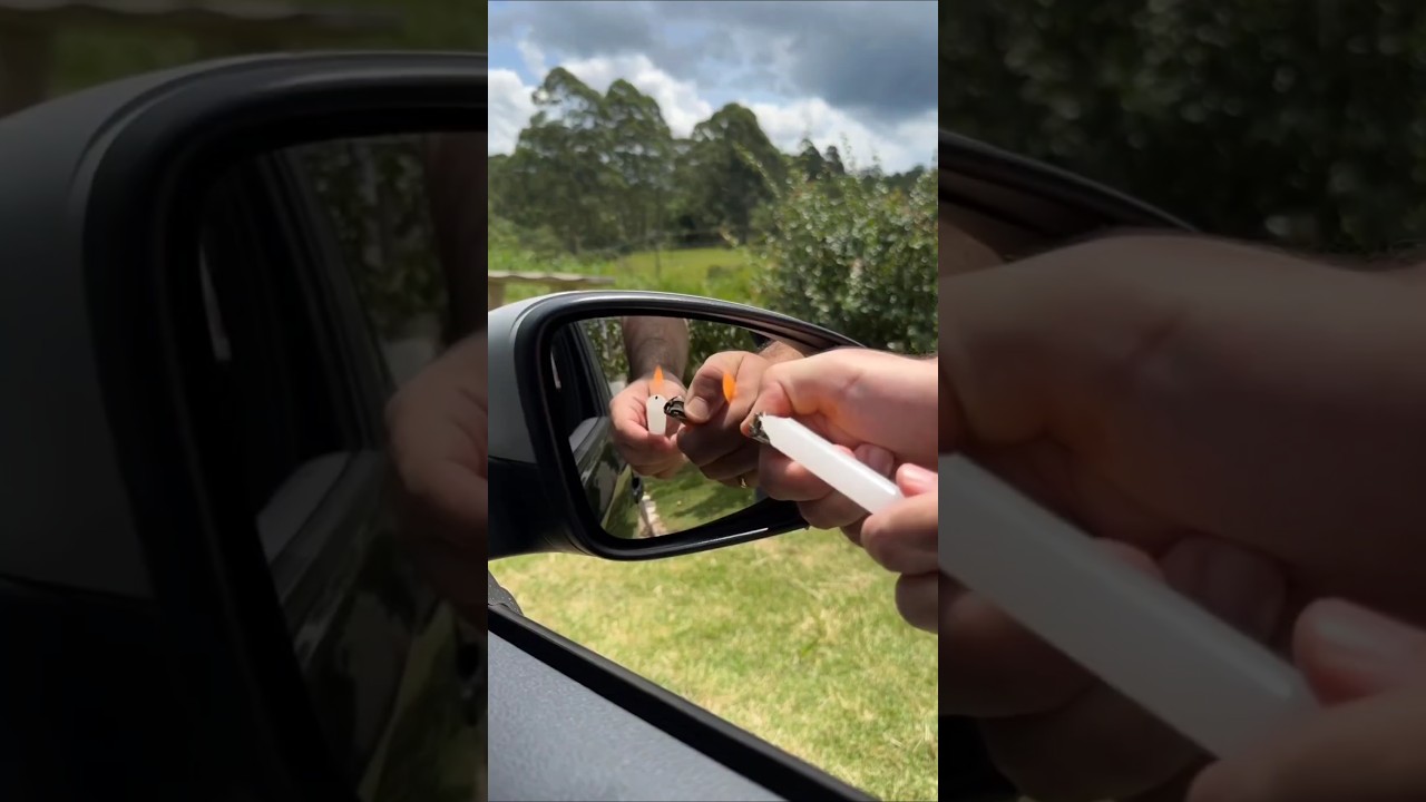 Rub a candle on the side mirror!! This could save your life 