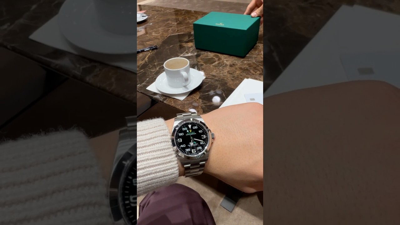 Buying my first Rolex Air-King! At age 21! Alhamdulillah!