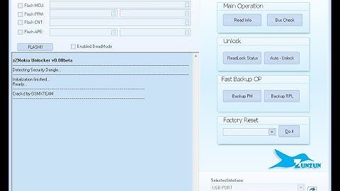 Nokia Flash Tool ZzKey Nokia Factory v0.08