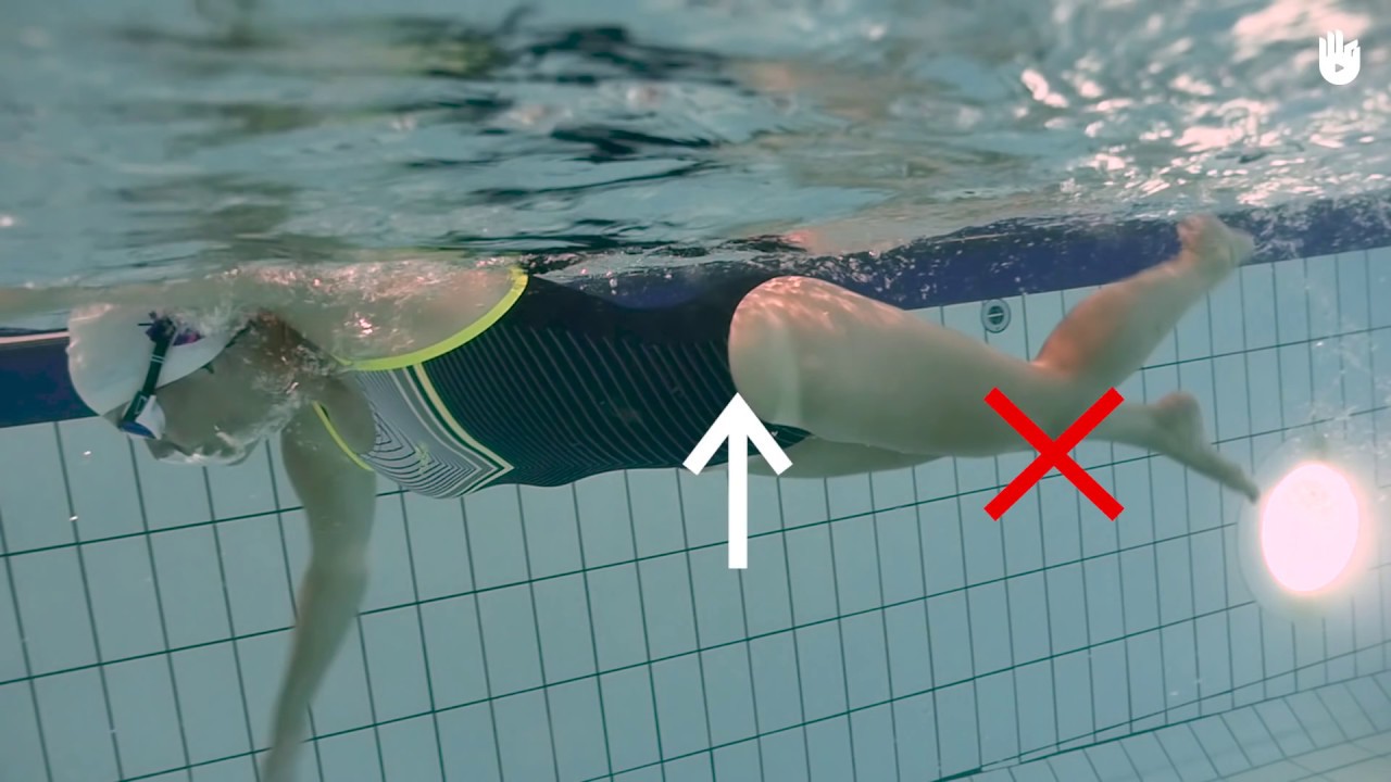 Crawl : batimento das pernas | Natação
