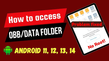 Fix OBB & Data Folder Access Restriction Problem | Copy/Paste Game File on Any Android without Error