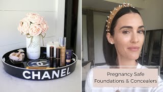 B E A U T Y // Pregnancy Safe Foundations & Concealers Video Tutorial