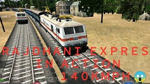 RAJDHANI EXPRESS RUSHES ALL AT 140 KMPH  || PARALLEL ACTION AND OVERTAKING || INDIAN RAILWAYS