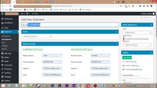 How to create tracking code on wpcargo WordPress plugin
