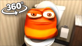 360º VR Skibidi Toilet oi oi oi red larva