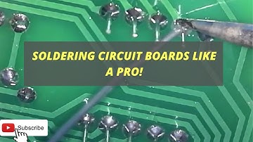 How to Solder Parts on a circuit board - PCB Soldering tips and tricks - Part 2