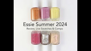 Essie Sol Searching/Summer Trend 2024 Collection: Review, Live Swatches and Comparisons!