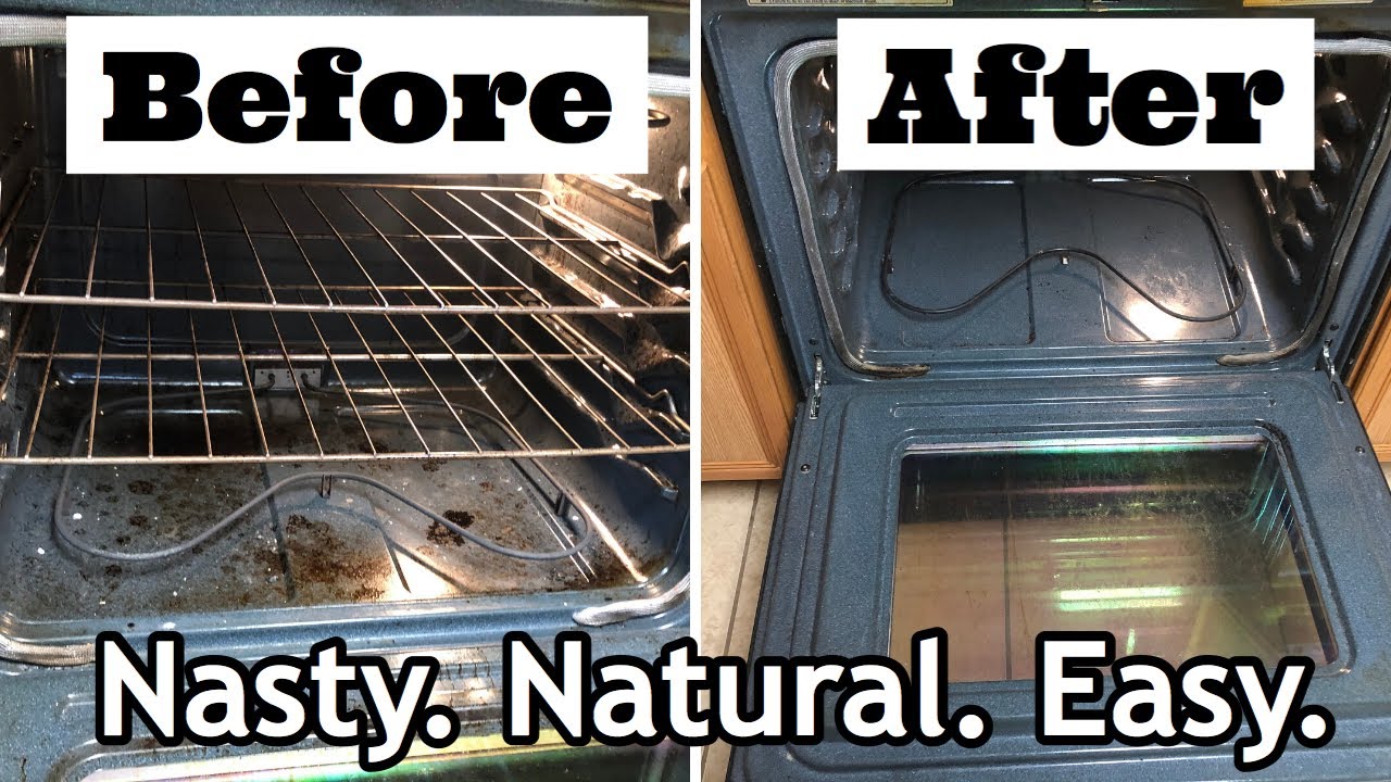 The Best Way to Clean a Dirty Oven [Before and After] 