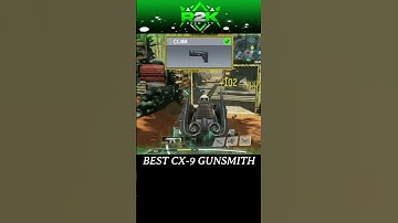 Best CX-9 Gunsmith in COD Mobile #shorts #viral #cx9gunsmith