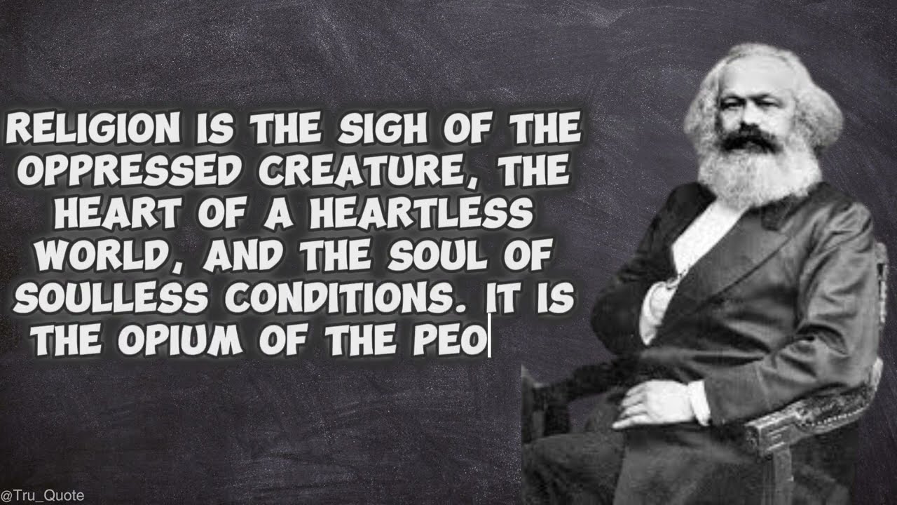 Decoding Karl Marx: Is Religion the 'Opium of the People'? | Tru_Quote | 