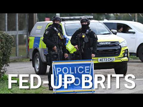 Brits unleash on weak cops as five suspected terrorists are released on BAIL after foiled RAF attack