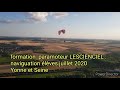 Formation paramoteur LESCIENCIEL:  naviguation élèves et conseils vigilances atterrissage