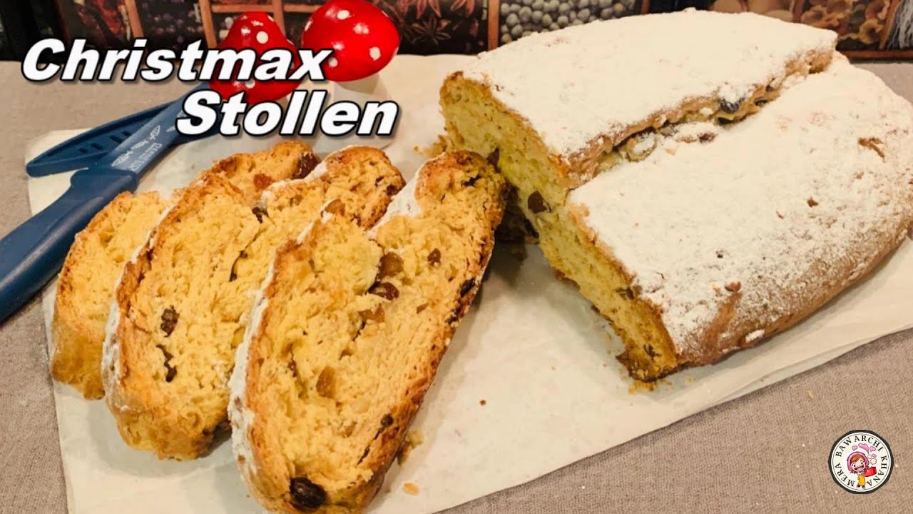 German Christmas Stollen Bread Christmas Stollen Cake How To Make german-christmas-stollen-bread-christmas-stollen-cake-how-to-make
