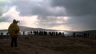 Famous Faroes total solar eclipse obscured by clouds Profile