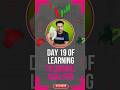 Day 19 of Learning Technical Analysis #stockmarket #shortvideo #technicalanalysis