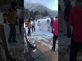 Trại nghiệm sinh hoạt dọn tuyết cho du khách tới thăm làng cổ ở Toyama #snow