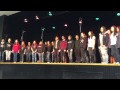GHCHS Choir Perform during Staff Luncheon 2013
