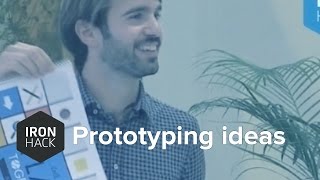 How to prototype your startup idea w/ Blai Carandell of Protoplay (Plus 2 startup pitches) Ironhack