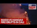 Breaking: Massive hangar fire erupts at Tustin, California airbase | LiveNOW from FOX