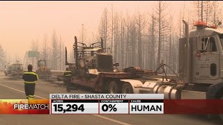 Delta Fire Grows To Over 15,000 Acres