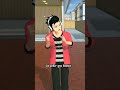 iih abang jahat ☹️:( || SAKURA SCHOOL SIMULATOR #shorts