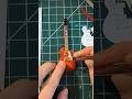 Making a Mini Electric Guitar 🎸 #miniature #guitarmaking #handmadecraft #mini